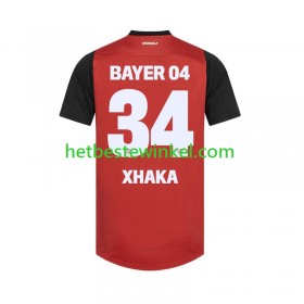 Bayer 04 Leverkusen XHAKA 34 Voetbalshirts Thuis 2024-25